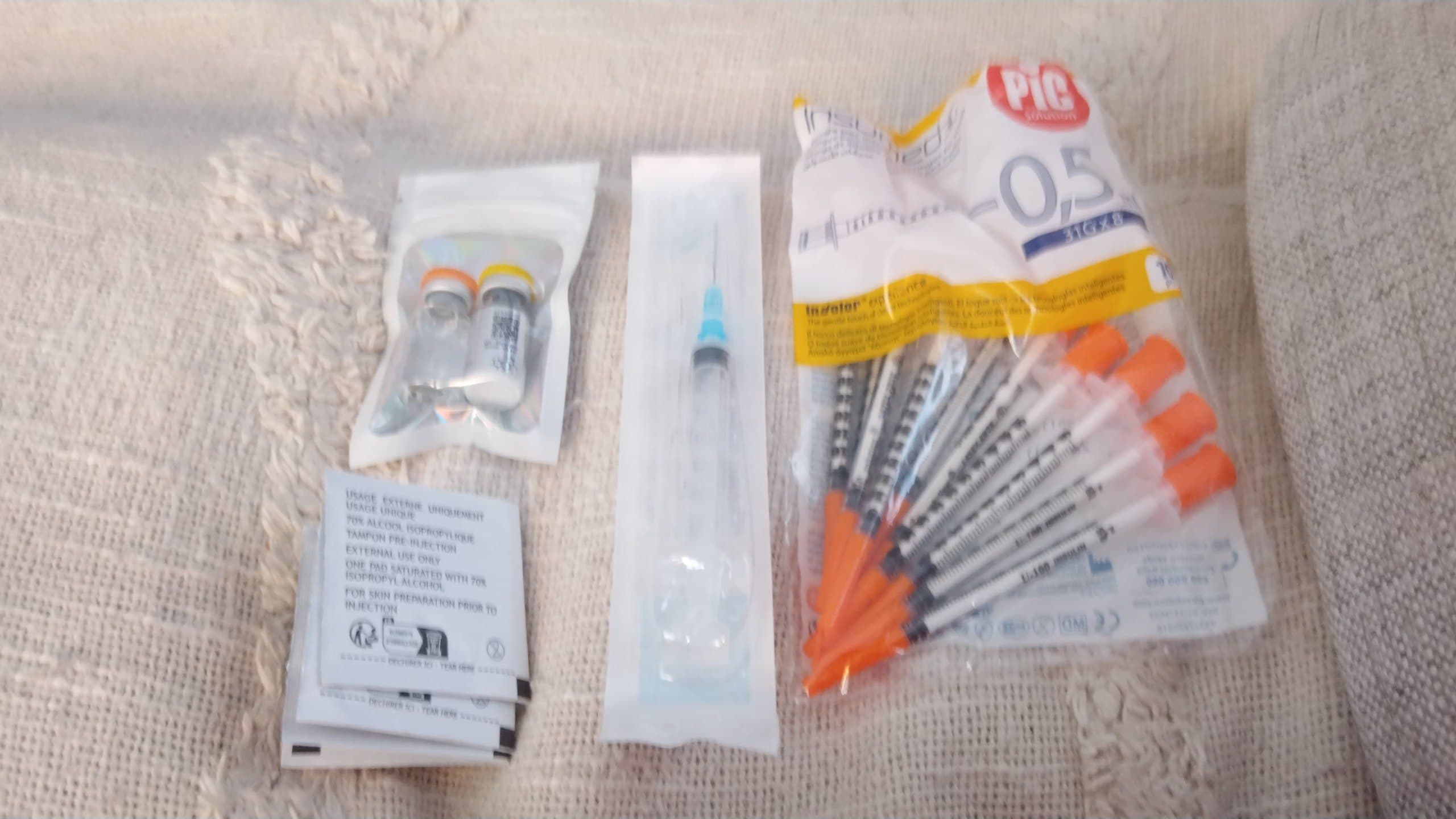 Coulisses One Peptide — préparation des commandes
