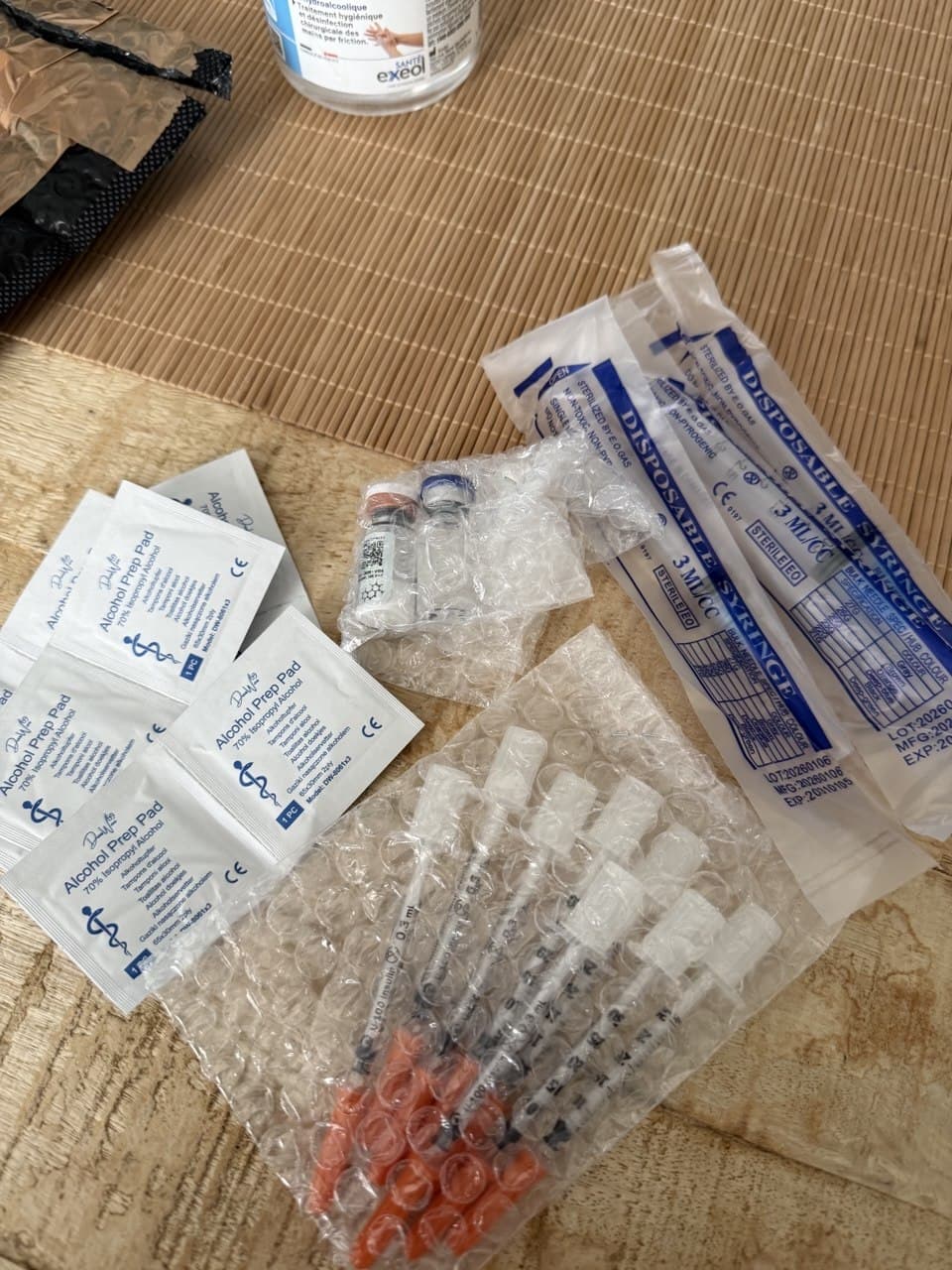 Coulisses One Peptide — préparation des commandes